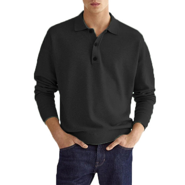 CARLOS™ | Men's long-sleeve polo shirt