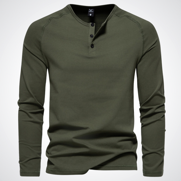 LORCAN™ - Soft Cotton Henley