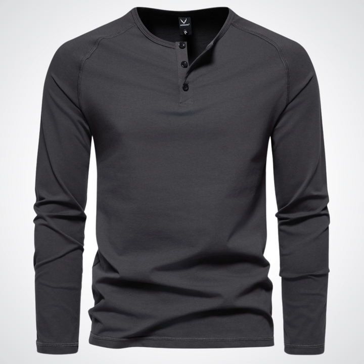 LORCAN™ - Soft Cotton Henley