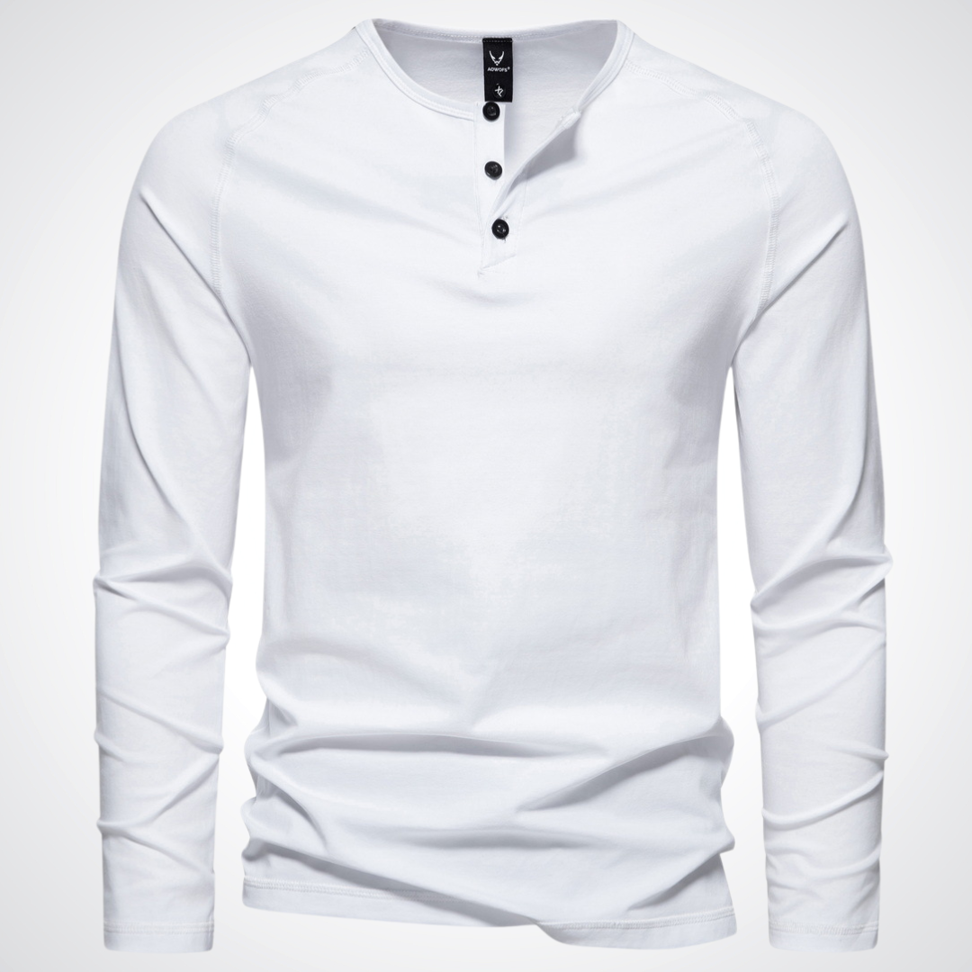 LORCAN™ - Soft Cotton Henley