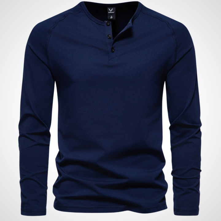 LORCAN™ - Soft Cotton Henley