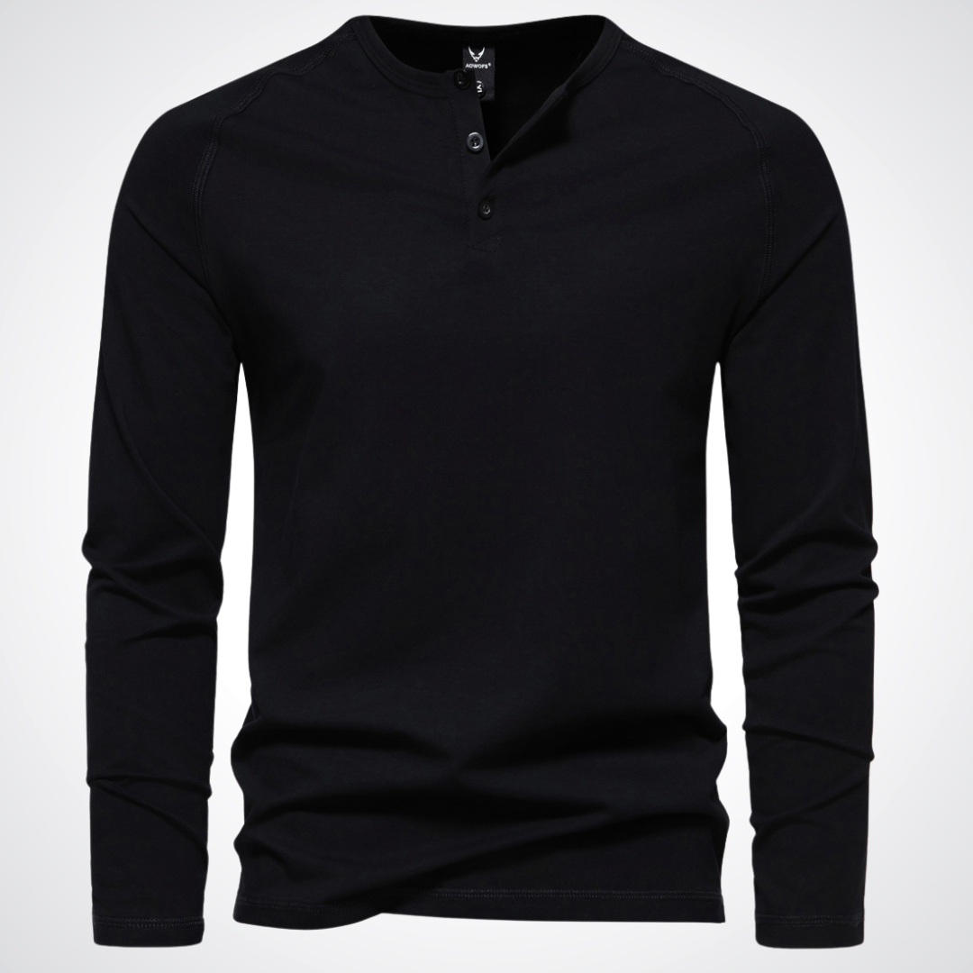 LORCAN™ - Soft Cotton Henley