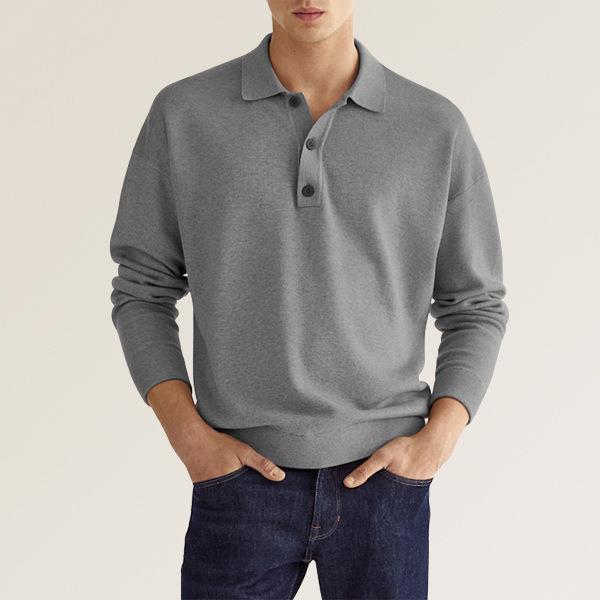 CARLOS™ | Men's long-sleeve polo shirt