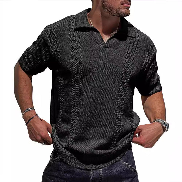 GENTLEKNIT™ | Stylish Knit Polo Shirt