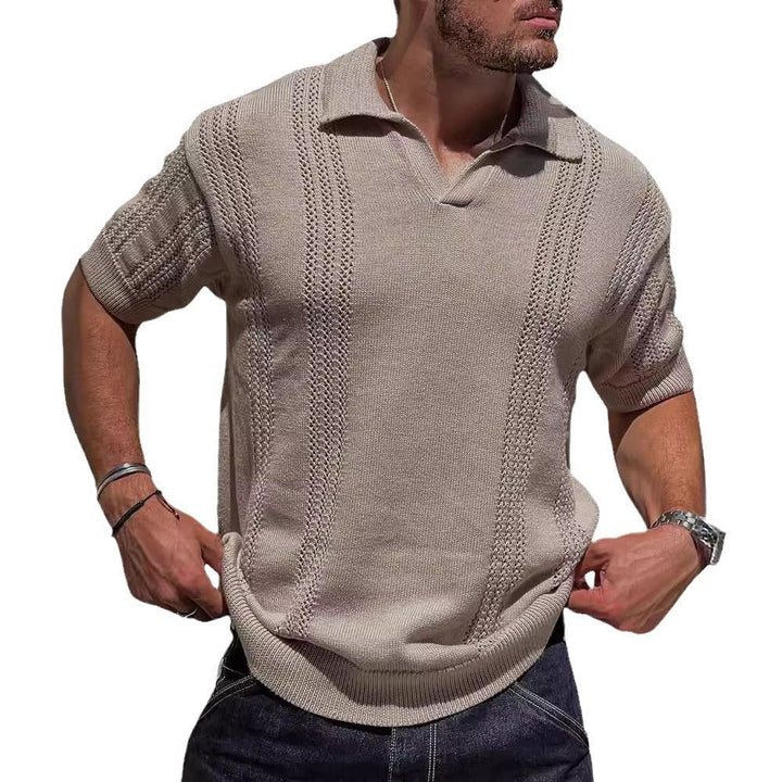 GENTLEKNIT™ | Stylish Knit Polo Shirt