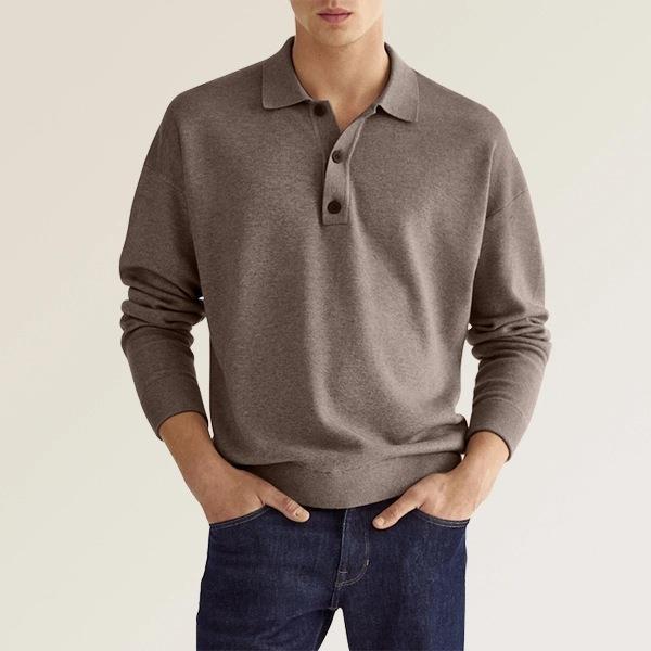 CARLOS™ | Men's long-sleeve polo shirt