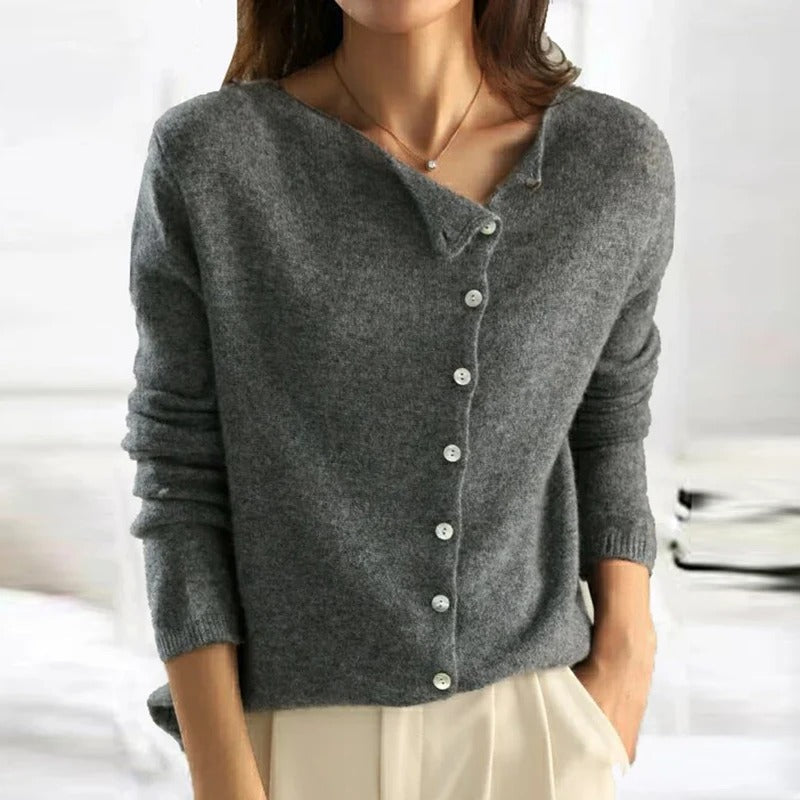 ANAIS™ | Luxe Buttoned Sweater