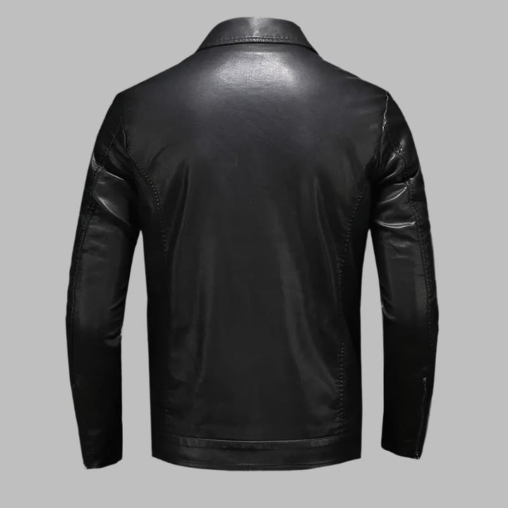 BROOKS™ | Sleek Leather Jacket