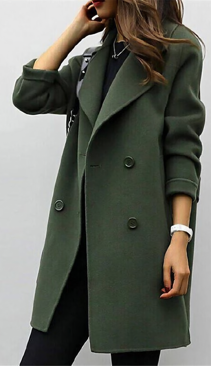 CELINA™ - Long Trench Coat