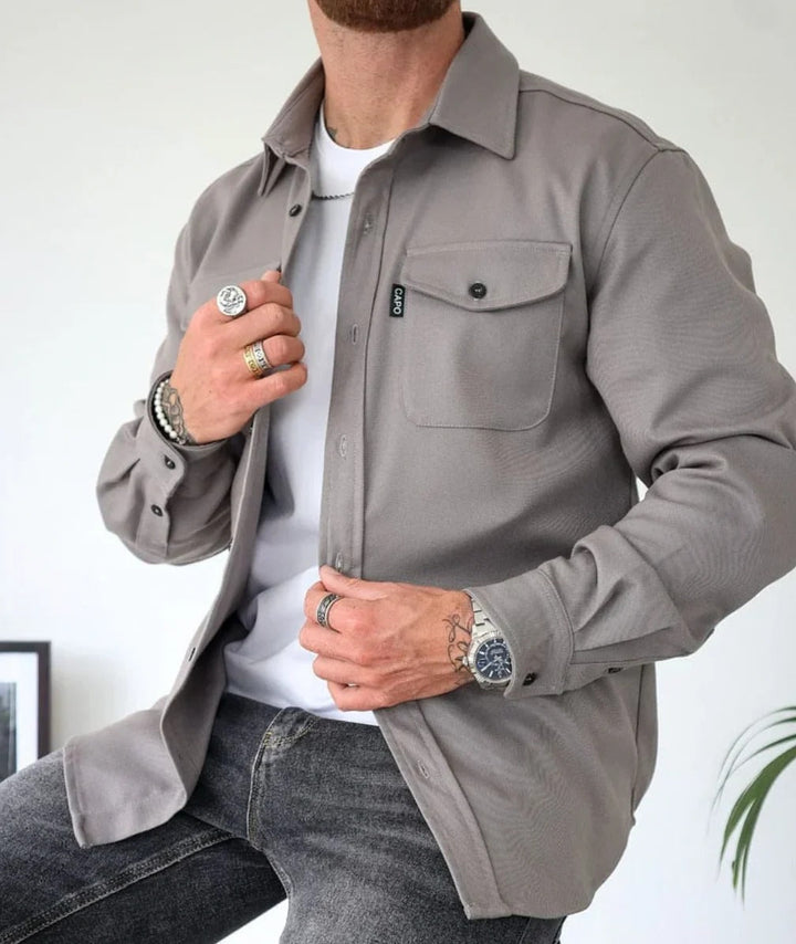 HARVEY™ | Relaxed Fit Shirt Jacket