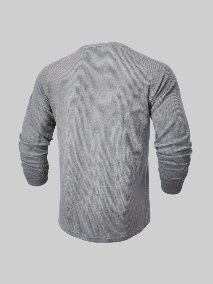 JACKSON™ | Classic Ribbed Henley Top