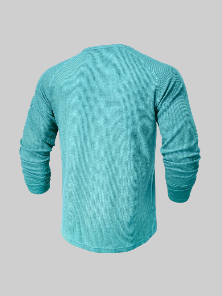 JACKSON™ | Classic Ribbed Henley Top