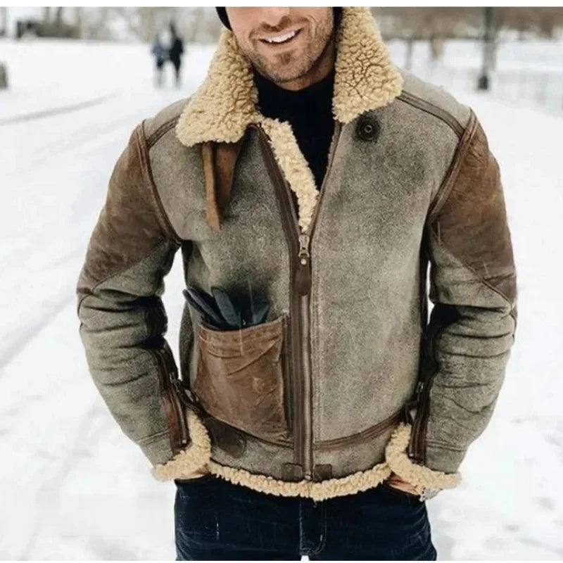 ROCKFORD™ | Classic Sherpa-Lined Jacket