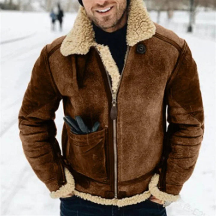 ROCKFORD™ | Classic Sherpa-Lined Jacket