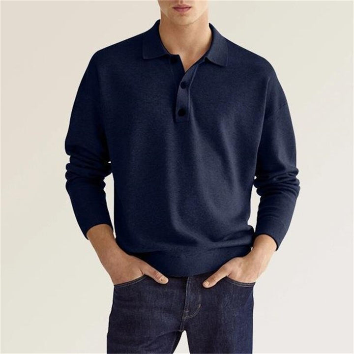 CARLOS™ | Men's long-sleeve polo shirt