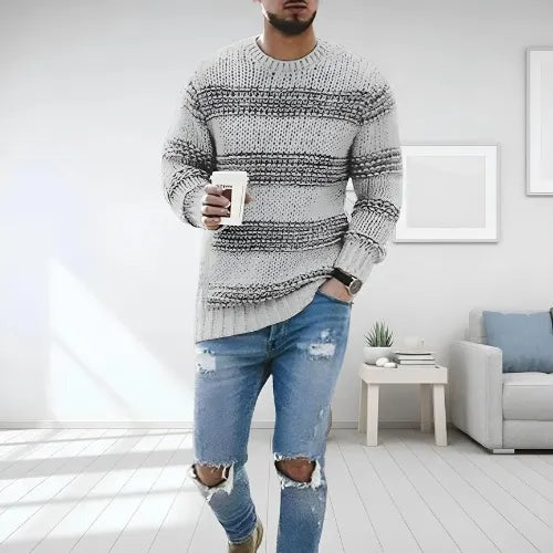 WALTER™ | Relaxed Fit Striped Sweater