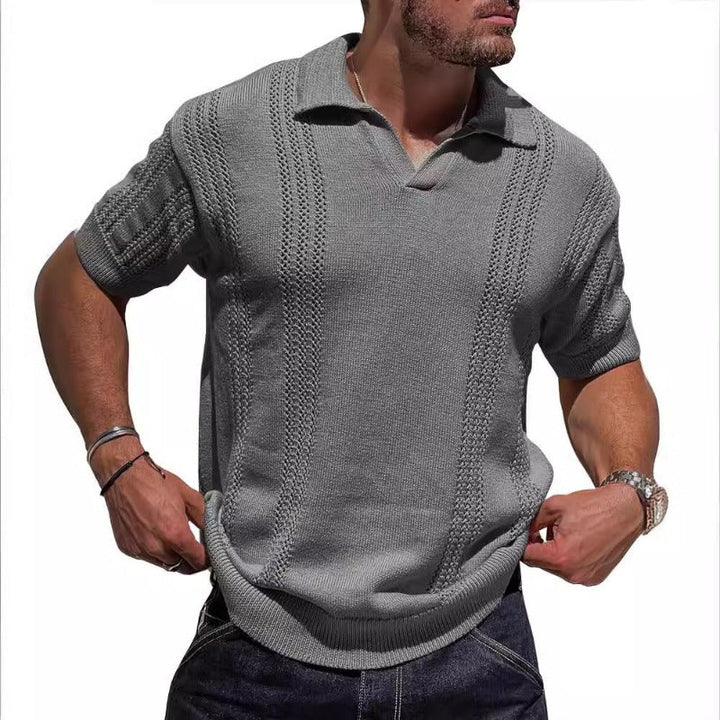 GENTLEKNIT™ | Stylish Knit Polo Shirt