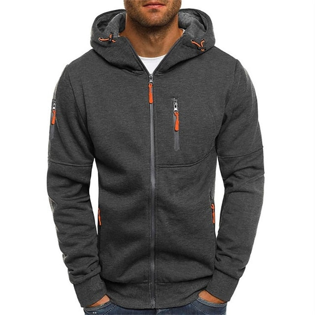 ADRIAN™ | Warm Zip-Up Hoodie