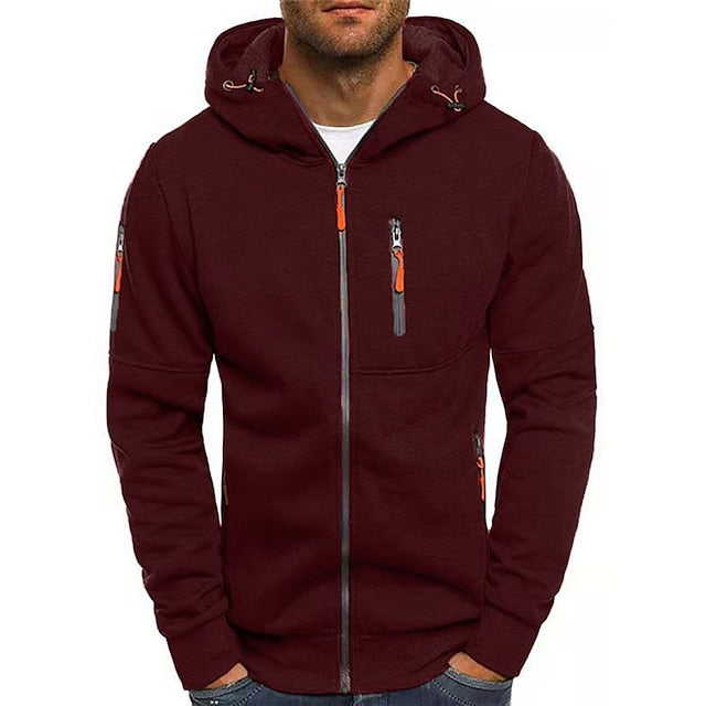 ADRIAN™ | Warm Zip-Up Hoodie